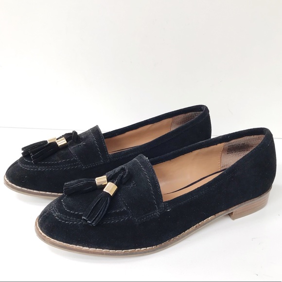 Steve Madden Shoes - STEVE MADDEN ‘Cassyus’ Blk Suede Loafers-Tassel-7M